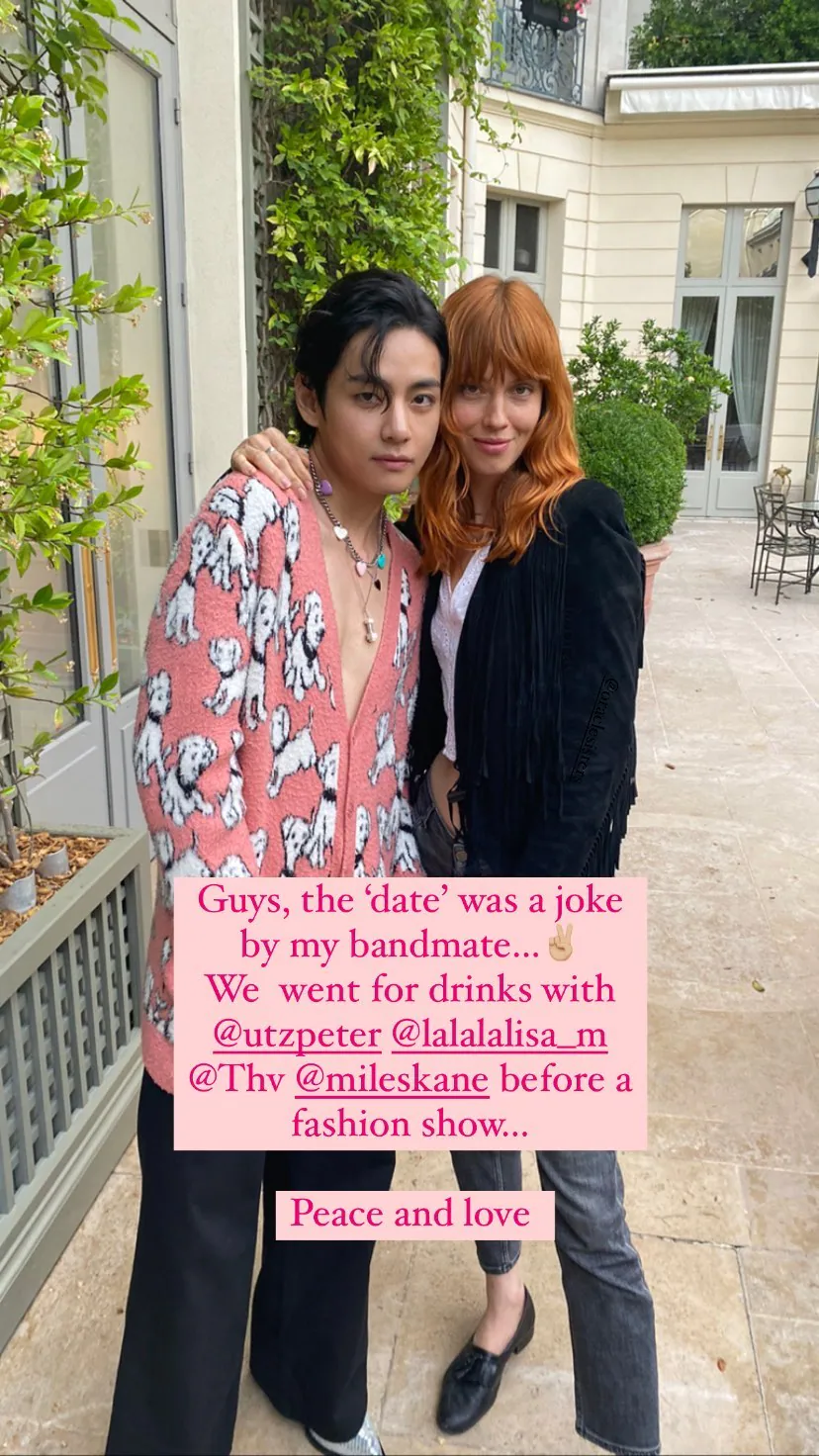 BTS’ V aka Kim Taehyung’s ‘date’ with Oracle Sisters’ Julia …