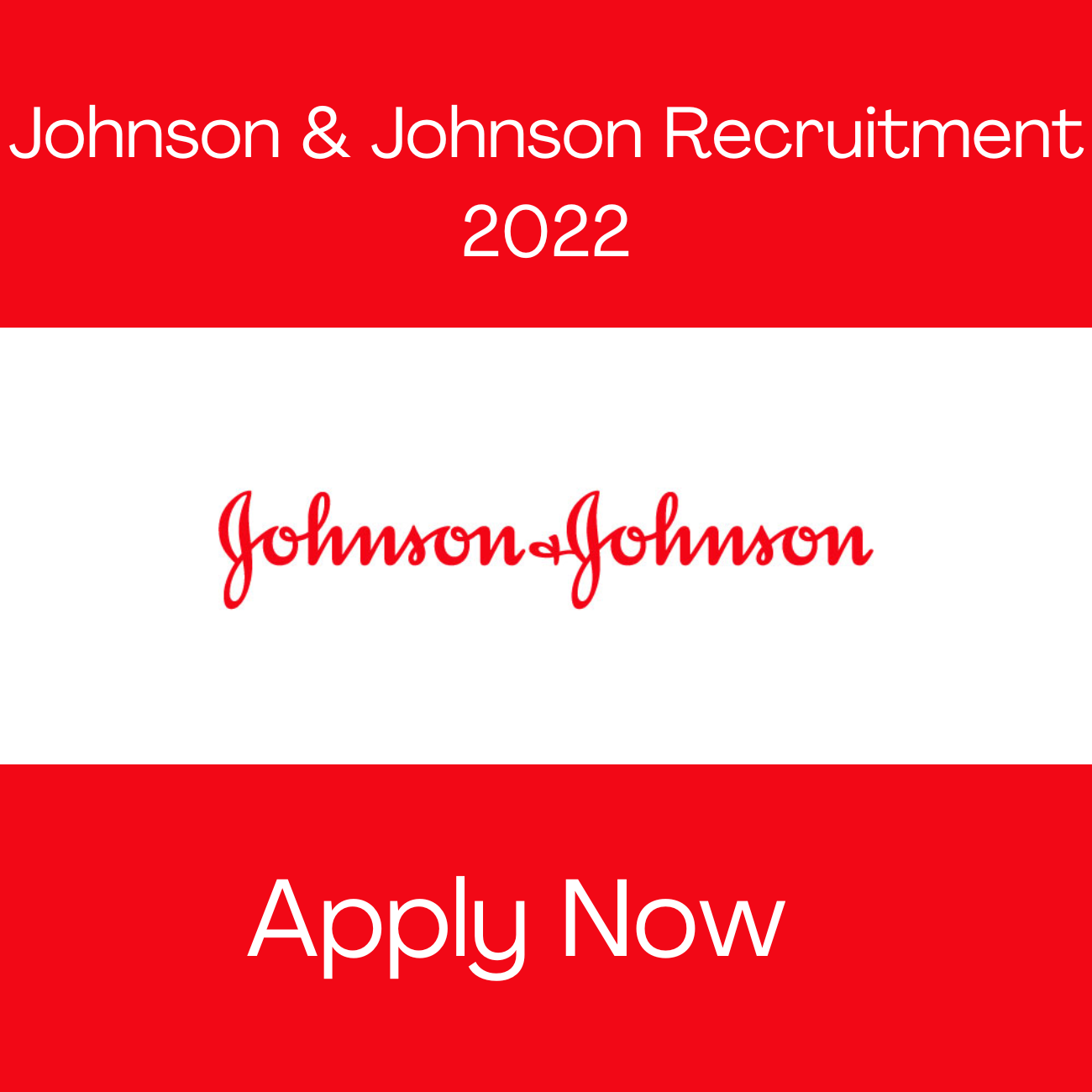 Johnson & Johnson Recruitment 2022 Has Announced Current Job Vacancies