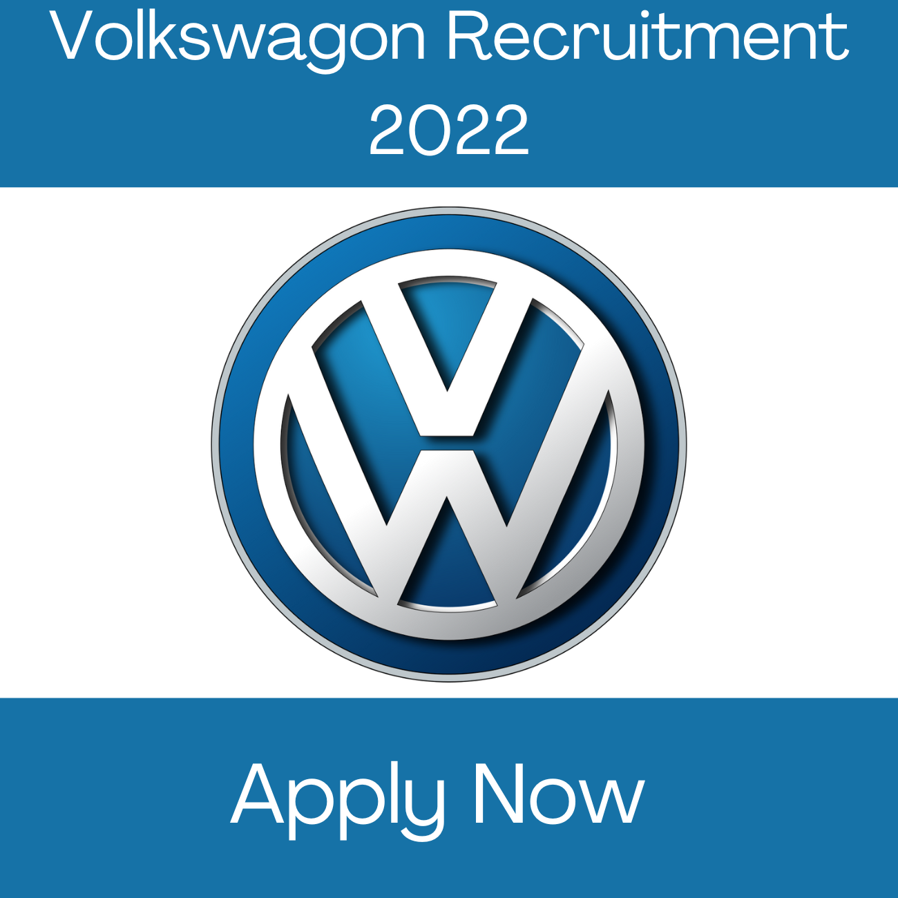 Volkswagen Recruitment 2022 Has Listed New Job Openings