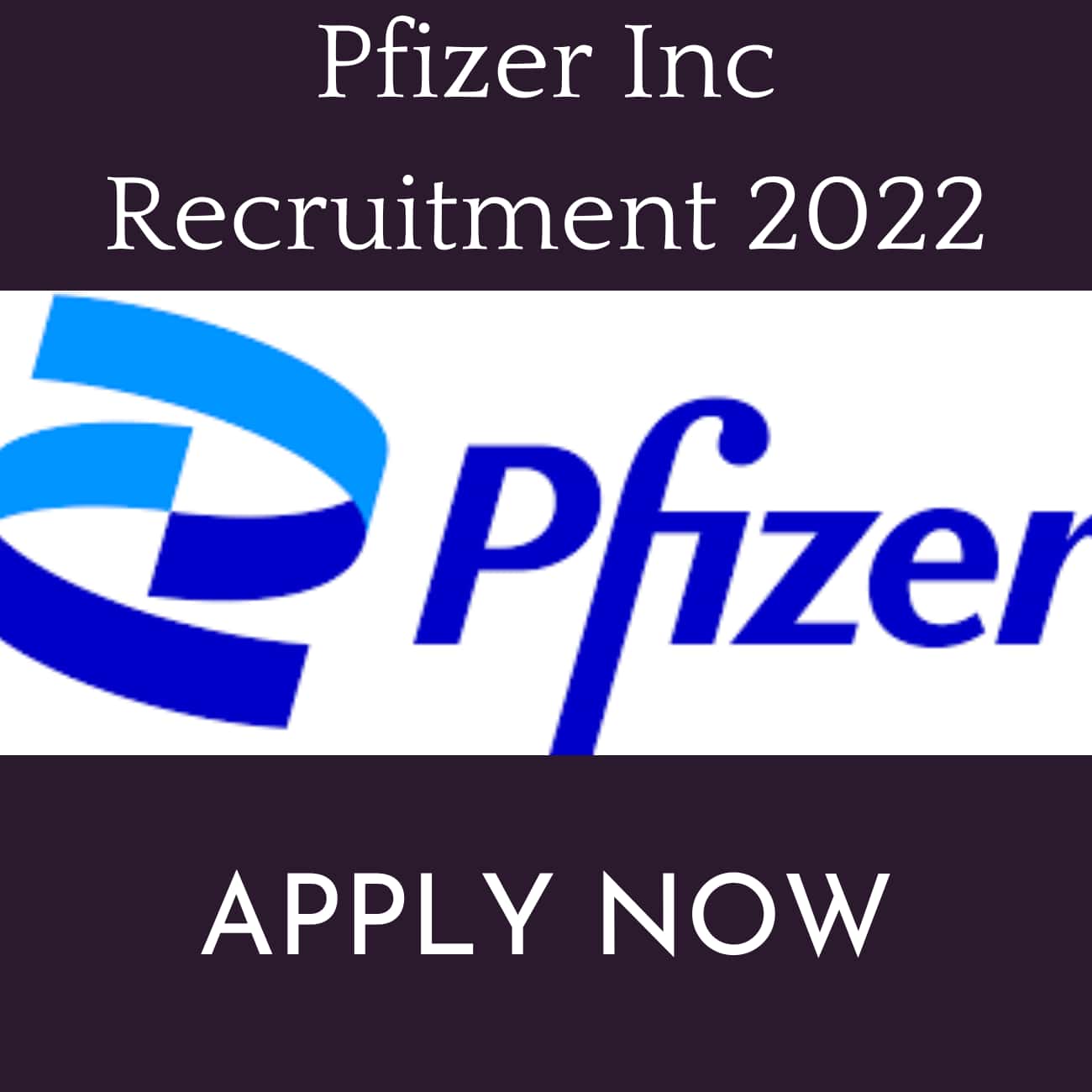 PFIZER INC RECRUITMENT 2022 | IS LOOKING FOR JOB HUNTERS