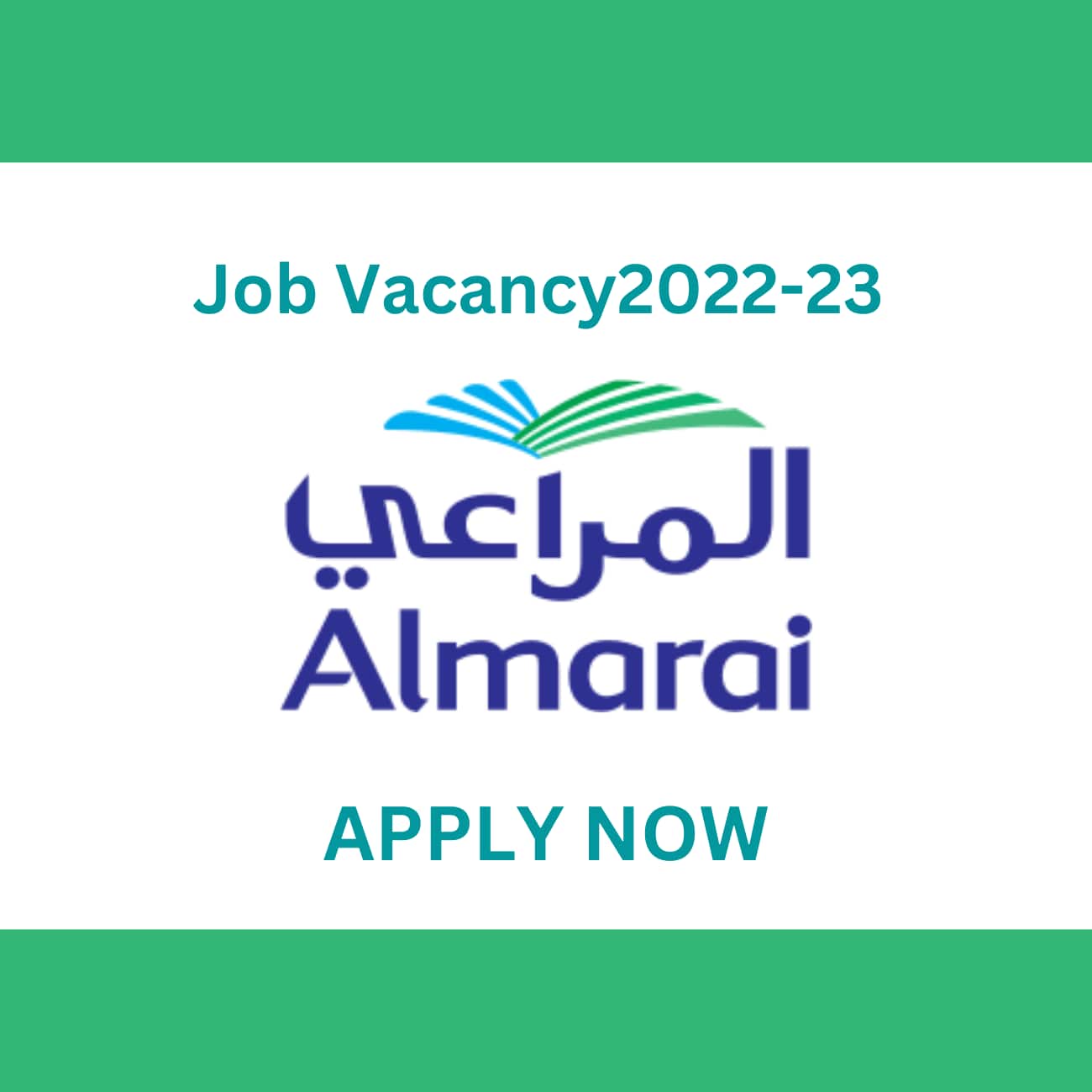 Almarai careers & Almarai jobs for freshers: Almarai new job vacancies
