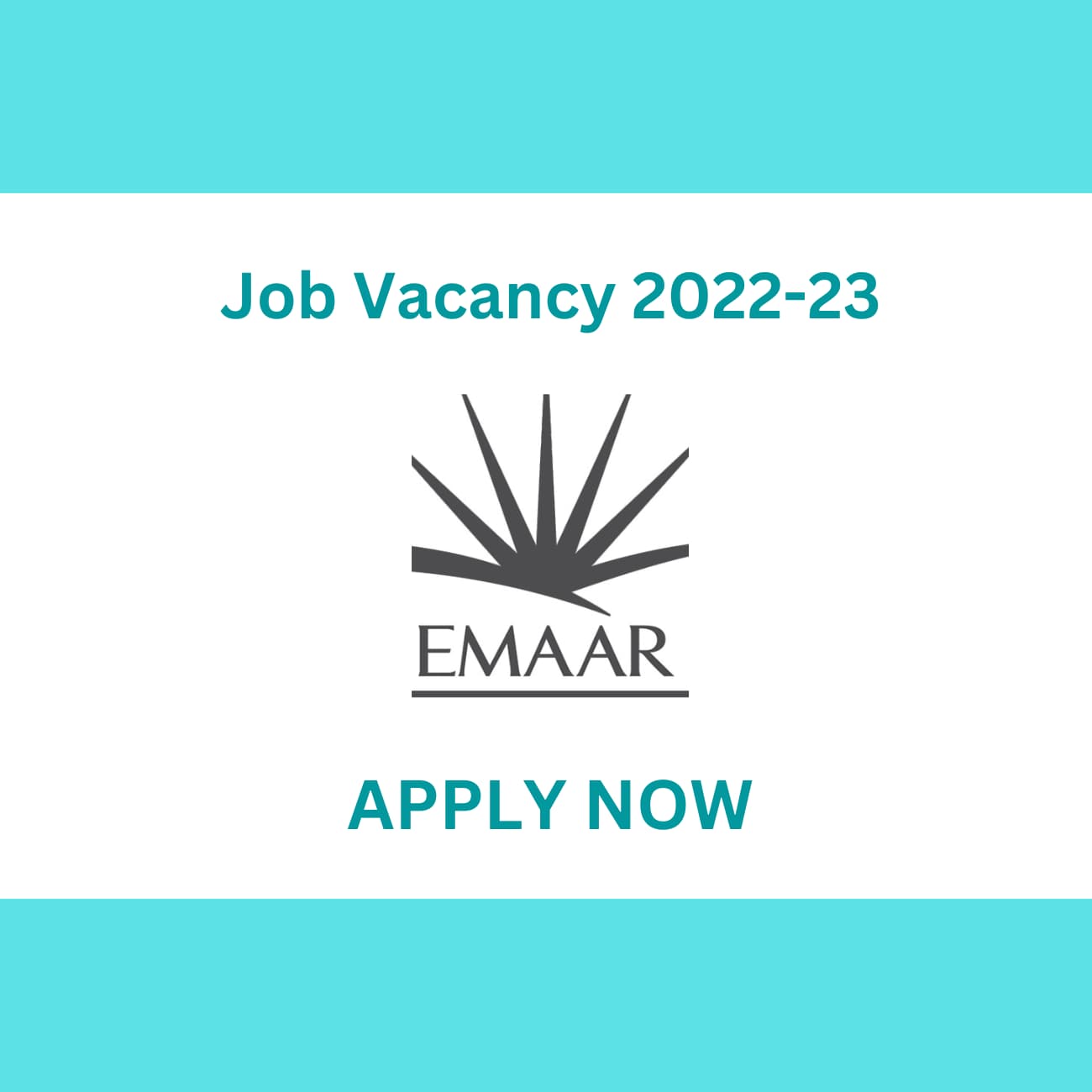 Emaar group career & Emaar properties vacancies : Emaar opportunities