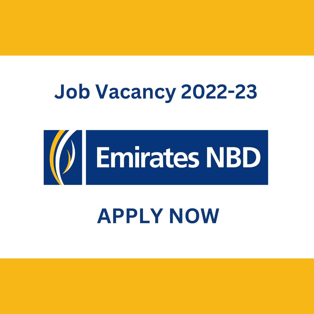 Emirates NBD careers & Emirates NBD job vacancies: Emirates recruitment