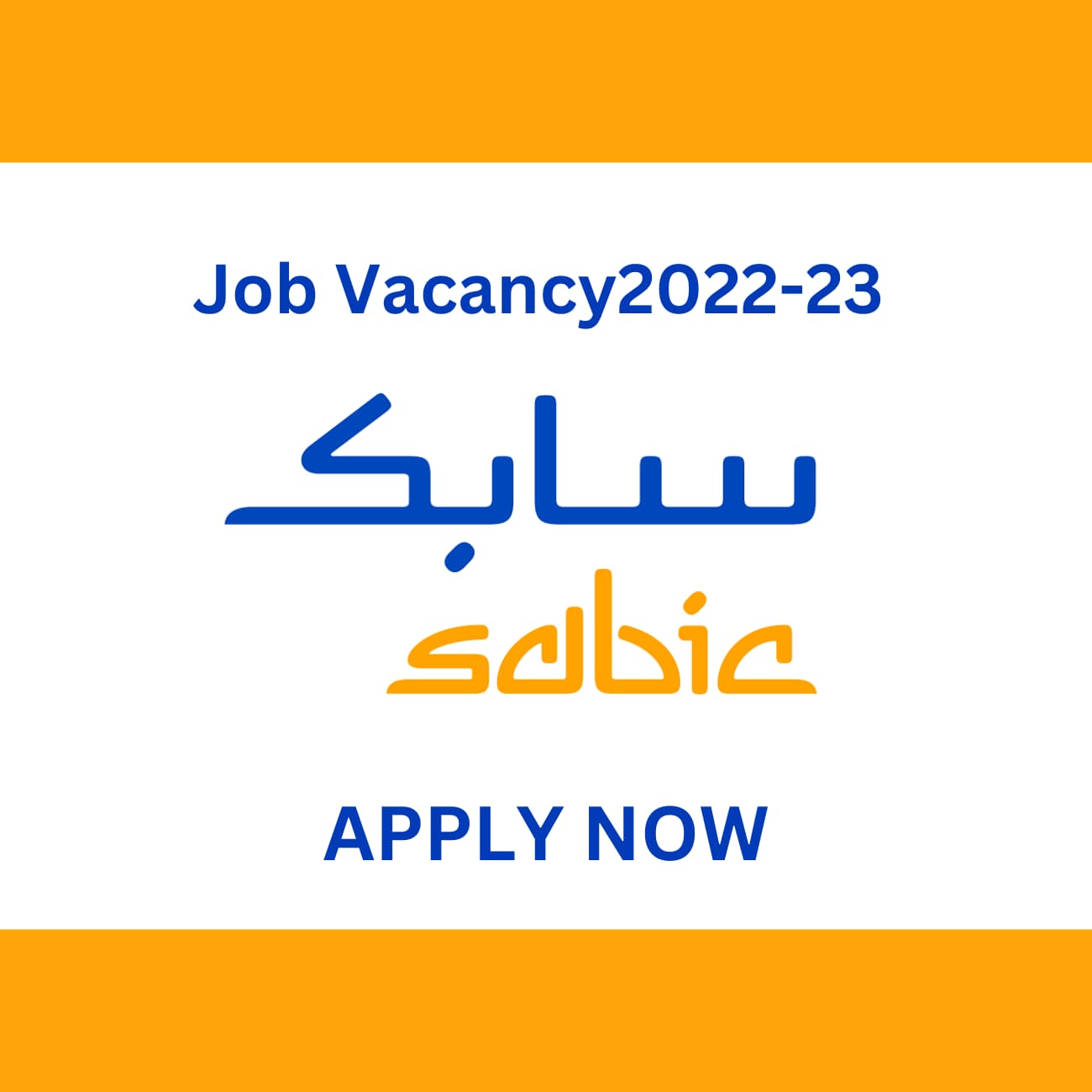 SABIC careers & Sabic job openings: Sabic job application here and now