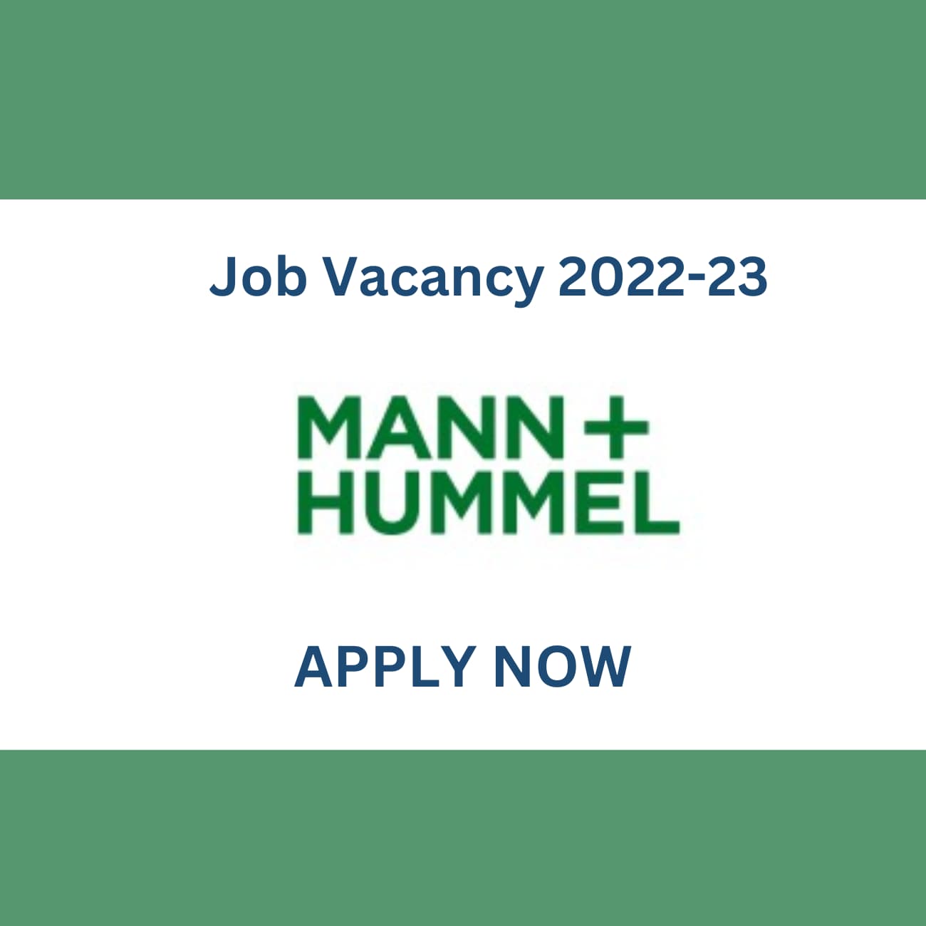 MANN+HUMMEL Careers & Mann Hummel Job Openings 2022-23