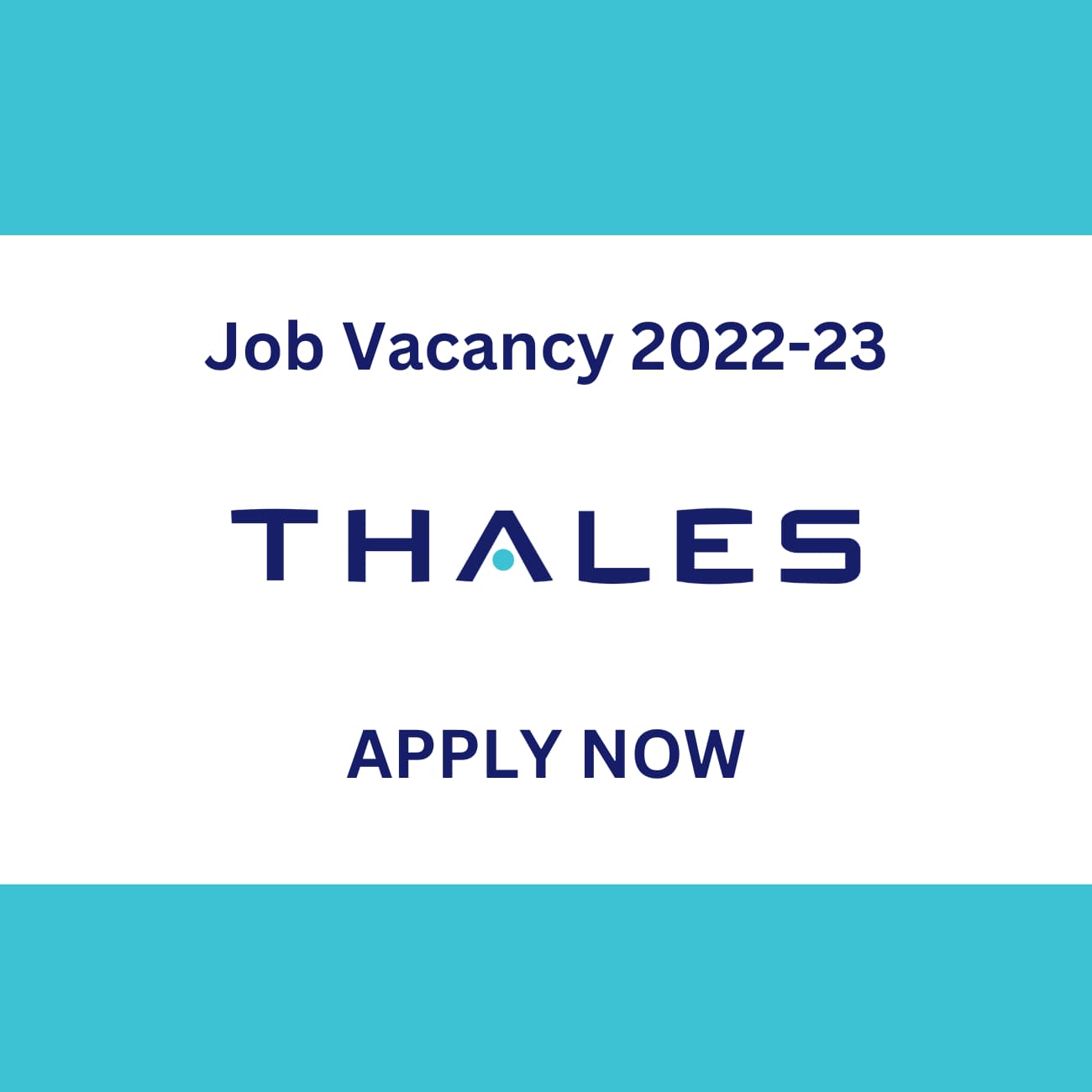 Thales Careers & Job Opportunities: Thales Group jobs & Recruitment