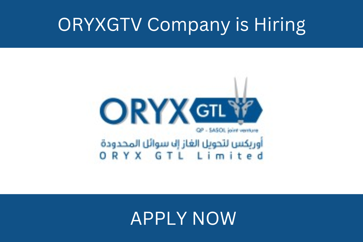ORYX GTL Careers 2023 | ORYX GTL Company Jobs and Career Vacancies at Qatar