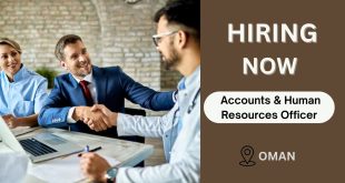 Accounts & Human Resources Officer Vacancy in Oman