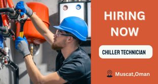 Chiller Technician Vacancy in Muscat