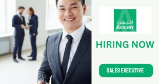 Sales Executive Vacancy in Avicen