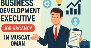 Business Development Executive Job Vacancy in Muscat