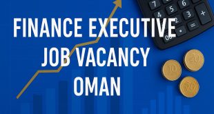 Finance Executive Job Vacancy in Oman