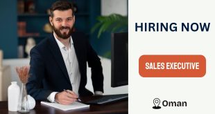 Sales Executive Vacancy in Oman