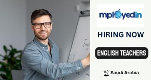 English Teacher Vacancy in KSA