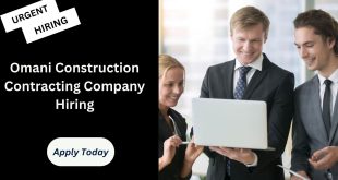 Omani Construction Contracting Company Hiring