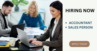 Accountant and Sales Person Vacancy Accountant and Sales Person Vacancy