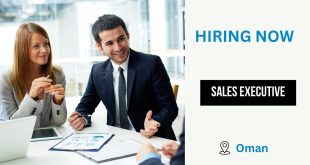 Sales Executive Job Opportunities in Oman