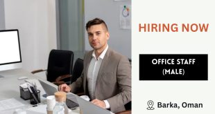 Office Staff Vacancy in Oman