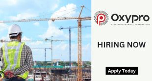 Oxypro Electromechanical Contractors Hiring