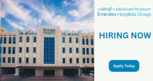 Emirates Hospital Latest Hiring