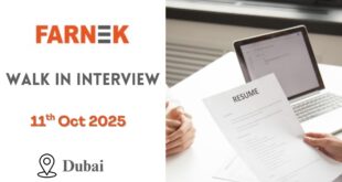 Farnek Services Walk in Interview Farnek Services Walk in Interview