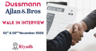 Dussmann Ajlan & Bros Walk in Interview Dussmann Ajlan & Bros Walk in Interview