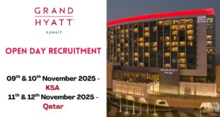 Grand Hyatt Kuwait Latest Open Day Recruitment Grand Hyatt Kuwait Latest Open Day Recruitment