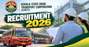 KSRTC Recruitment 2026 – Chief Engineer & Assistant Executive Engineer