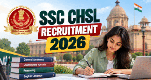 SSC CHSL Recruitment 2026 – Apply Online for 2536 Tentative Vacancies